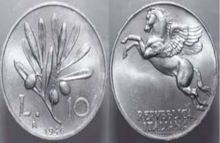 10 lire Olivo monete