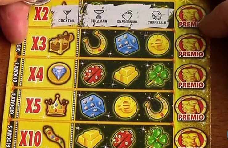 Gratta e vinci piazzata una grande vincita