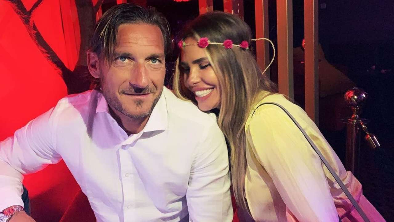 Ilary Blasi e Francesco Totti - Instagram
