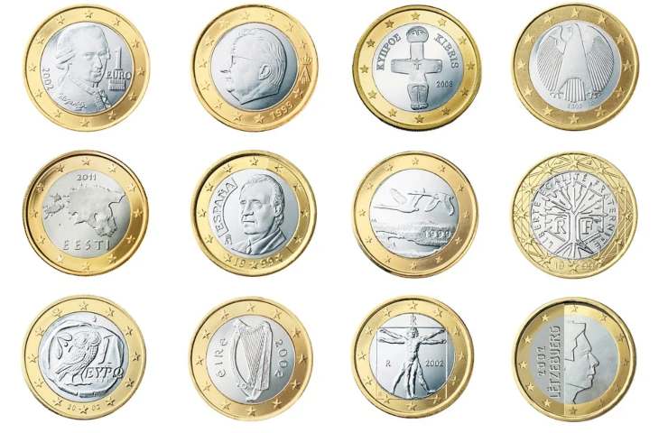 Monete da 1 euro - Foto da Pixabay