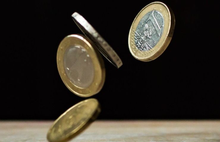 Un euro le monete che hanno valore