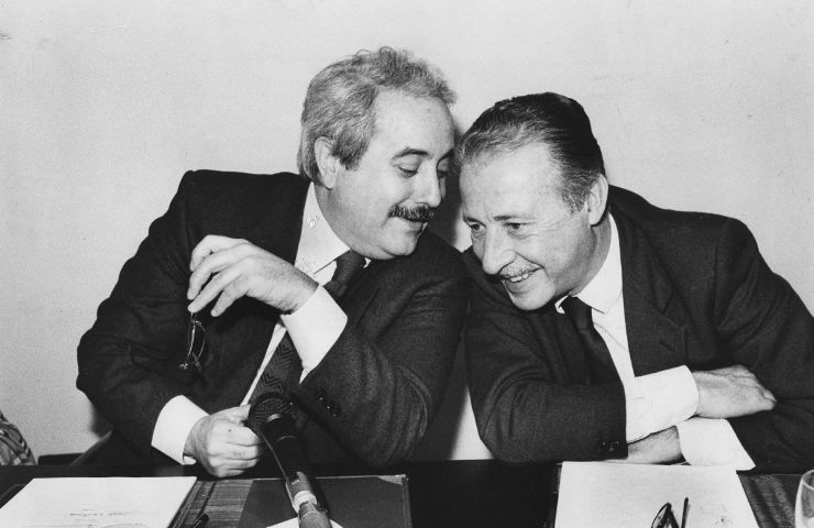 Giovanni Falcone e Paolo Borsellino_Foto di Tony Gentile