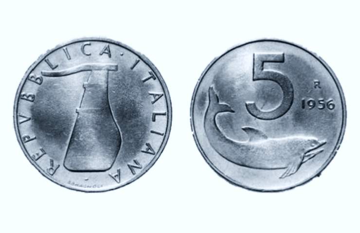 5 Lire Delfino