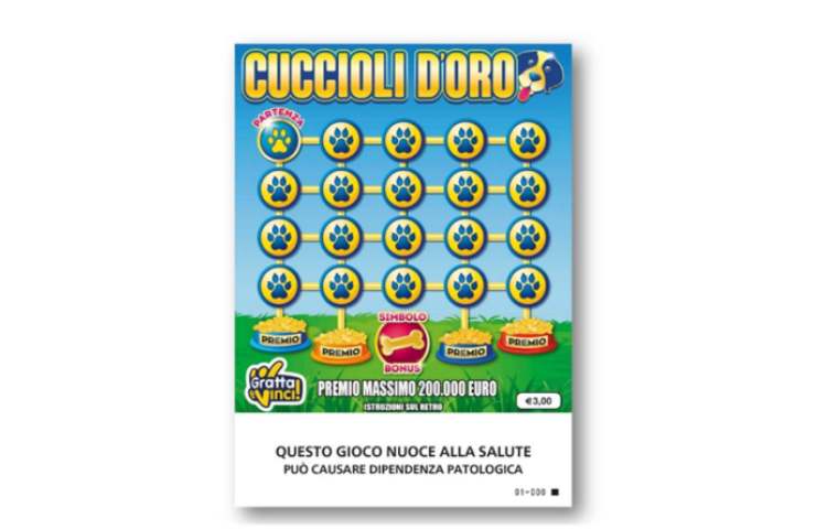Gratta e Vinci _Cuccioli d'oro_