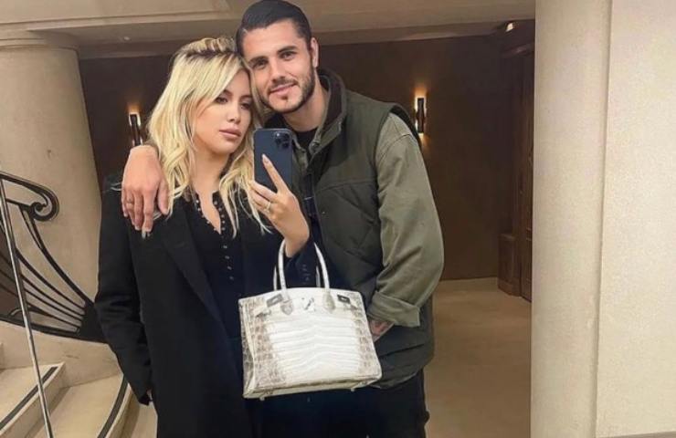 Mauro Icardi e Wanda Nara regalo