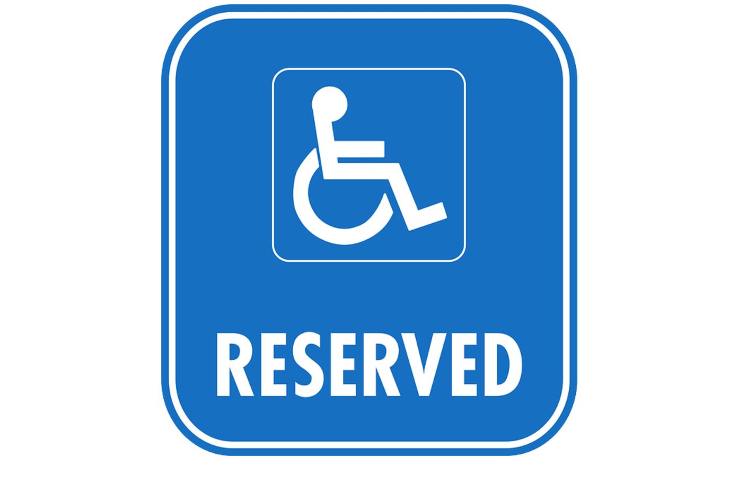 Posti riservati ai disabili