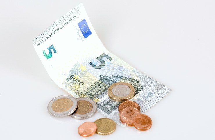 banconota 5 euro rara