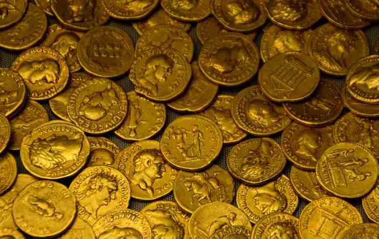 moneta d'oro bonifico