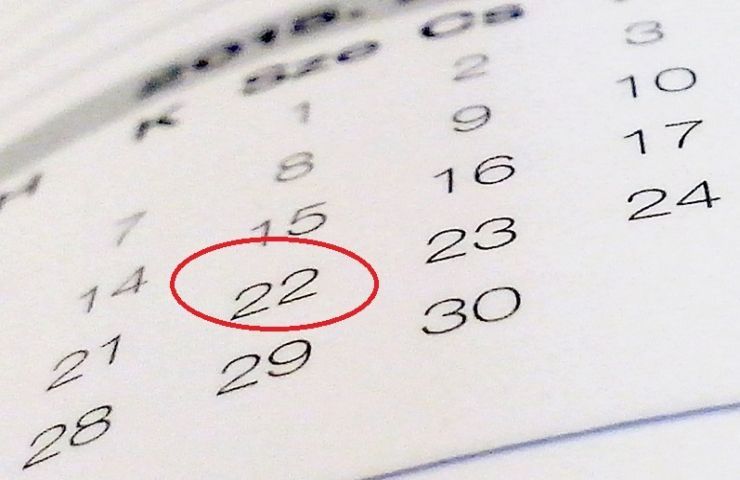 Giorno da ricordare sul calendario