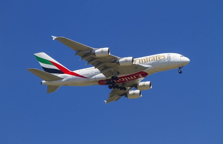 Aereo in volo