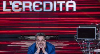 L’Eredità: si parla di risparmio e Flavio Insinna si lascia andare