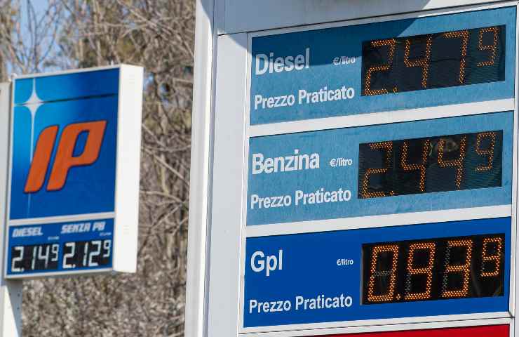 Prezzi attuali di benzina e diesel