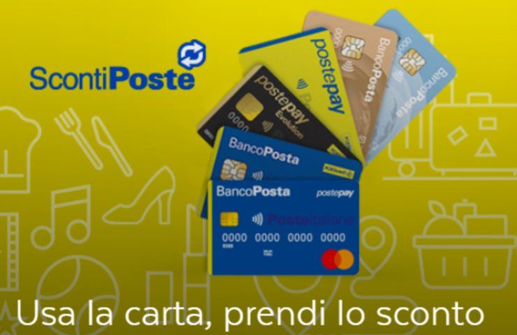 Sconti con BancoPoste e Postepey