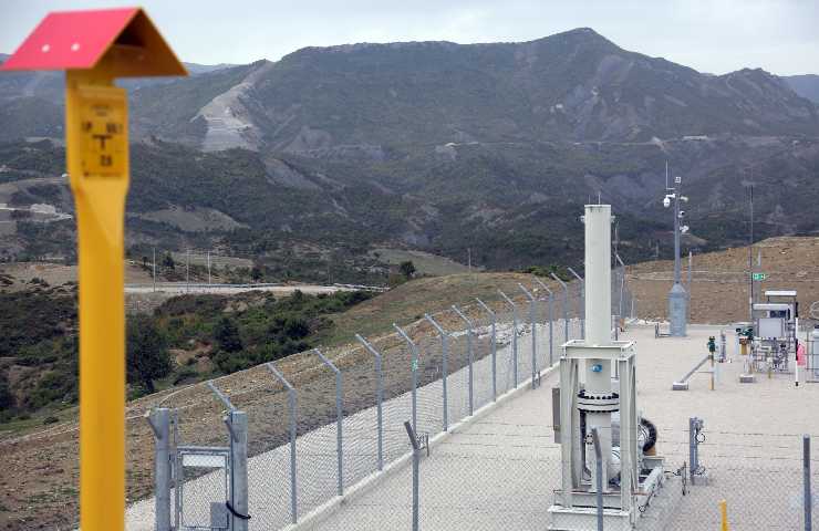 Stazione di erogazione del gas