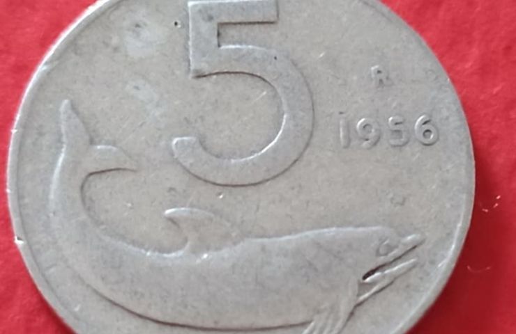 5 lire delfino
