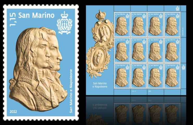 Francobollo Napoleone San Marino (Foto dal web) (1)