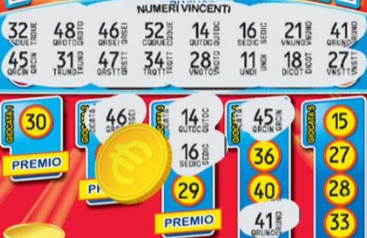 Vincita con 3 euro