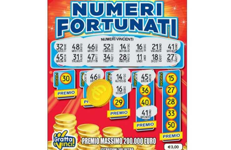 Vincita con 3 euro