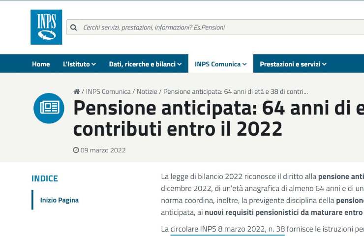 Pensioni