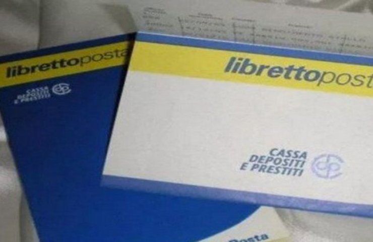 Un libretto di Poste Italiane