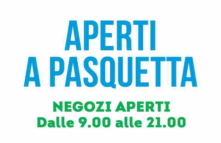 aperti pasquetta orari