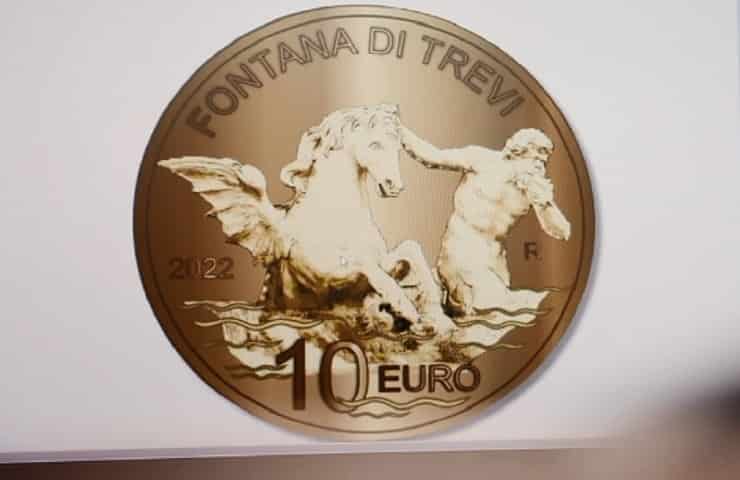 Moneta da collezione Fontana di Trevi