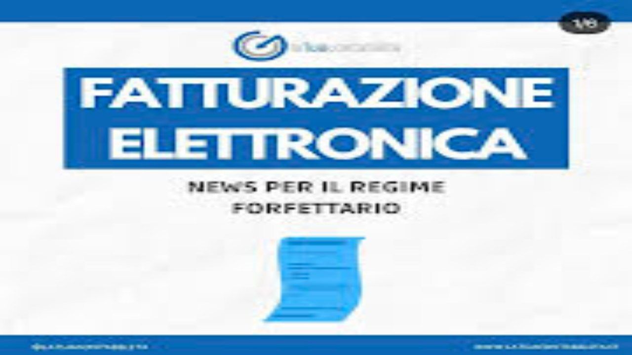 fatture elettroniche forfettari