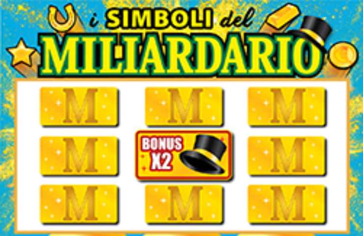 Il biglietto de I simboli del Miliardario