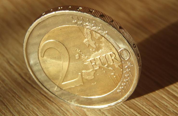 Moneta di 2 euro rara