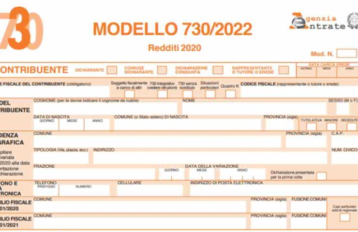 fisco dichiarazione dei redditi