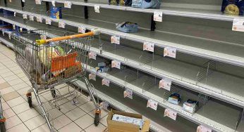 Prezzo della benzina alle stelle: scaffali vuoti nei supermercati