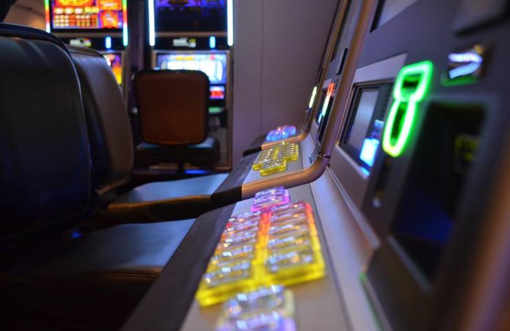 Una sala slot