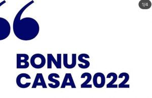 bonus casa 2022