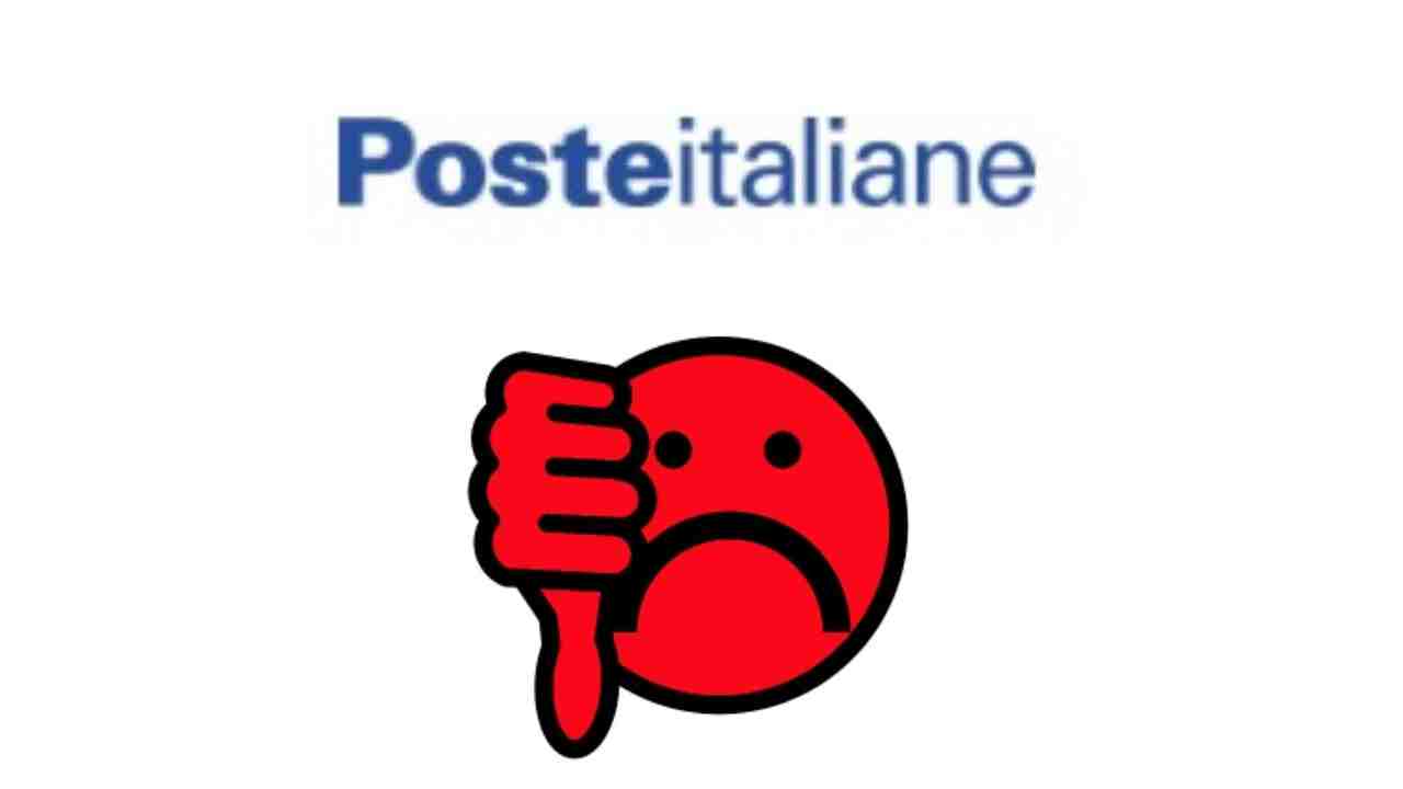 poste italiane down