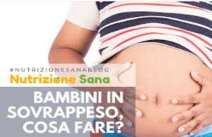 obesità bambini italia peggiore