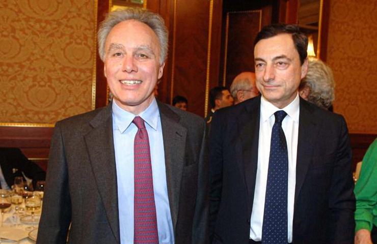 Francesco Giavazzi e Mario Draghi