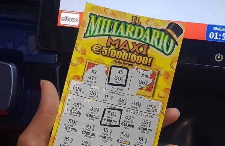 Gratta e vinci, Nuovo Miliardario Maxi