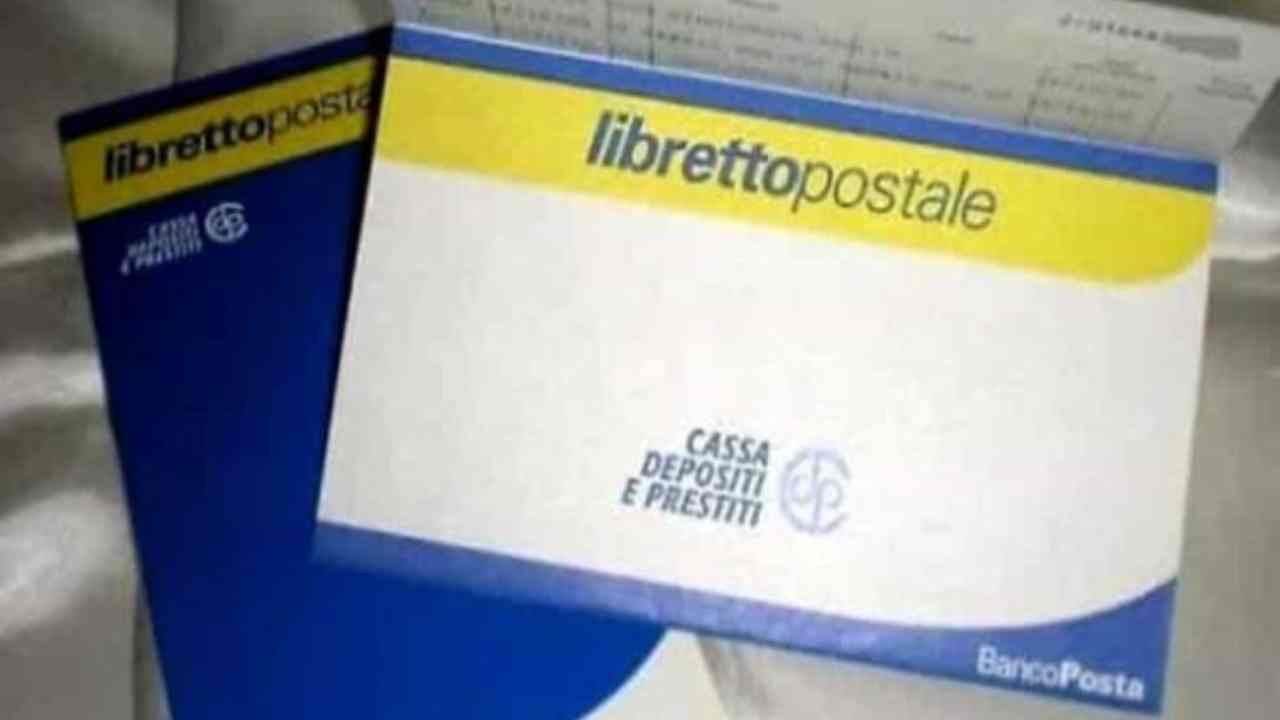 Poste italiane Libretto postale minorenni