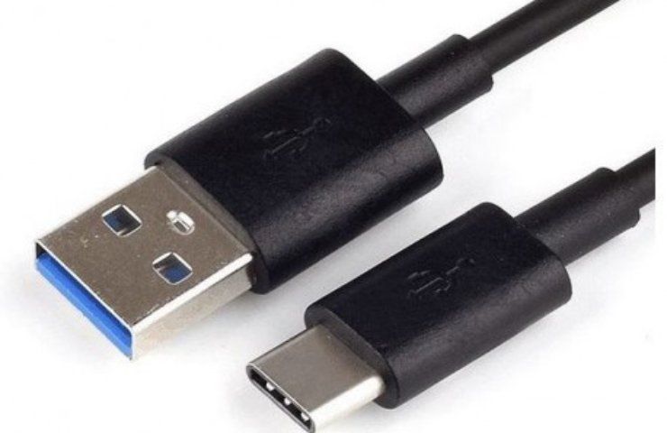 Un cavo usb di tipo C