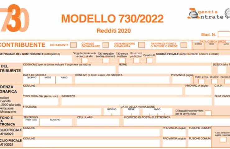 dichiarazione redditi pensionati