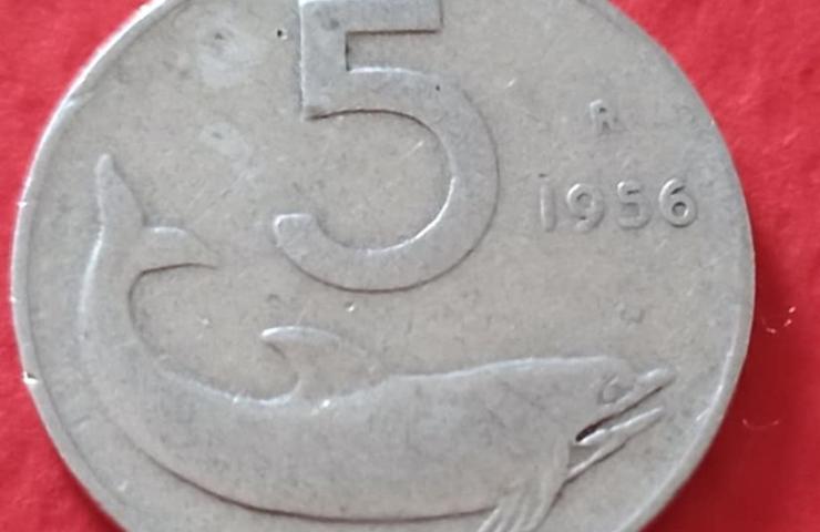 5 lire delfino