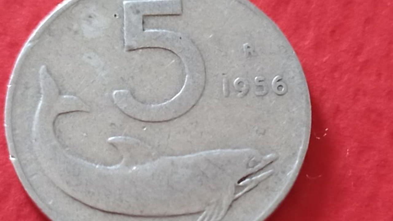 5 lire delfino