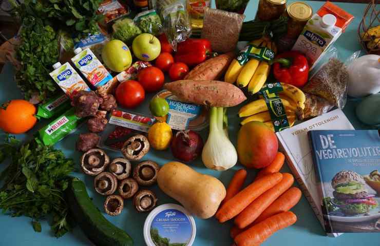 Frutta e verdura ed altri alimenti