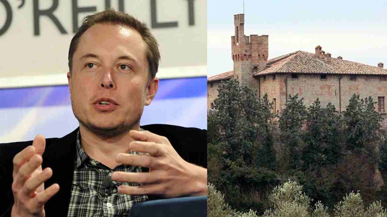 elon musk castello di bibbiano