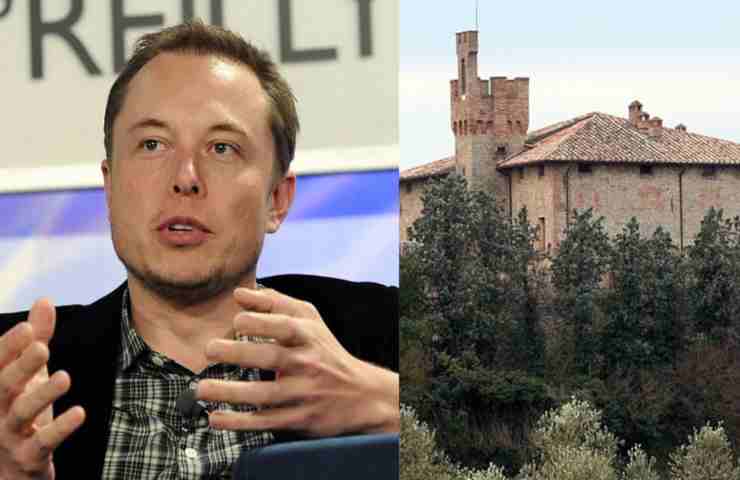 elon musk castello di bibbiano