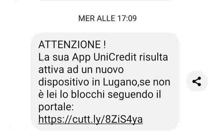 truffa unicredit