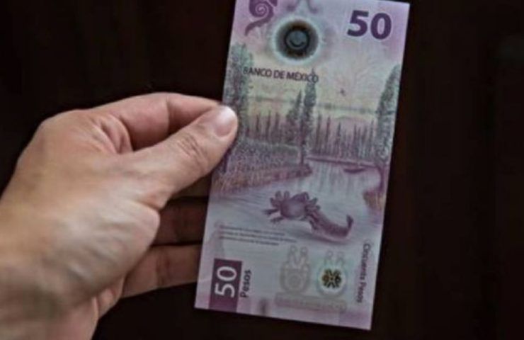 banconota rara 50 pesos