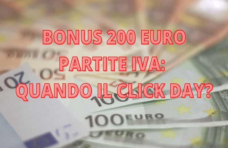 BONUS 200 EURO CLICK DAY