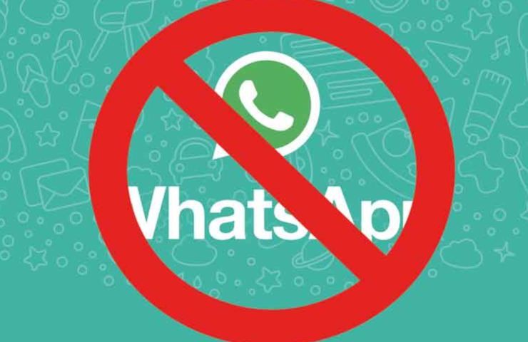 Bloccato WhatsApp