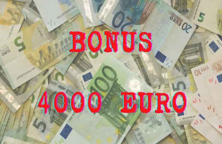 bonus 4000 euro